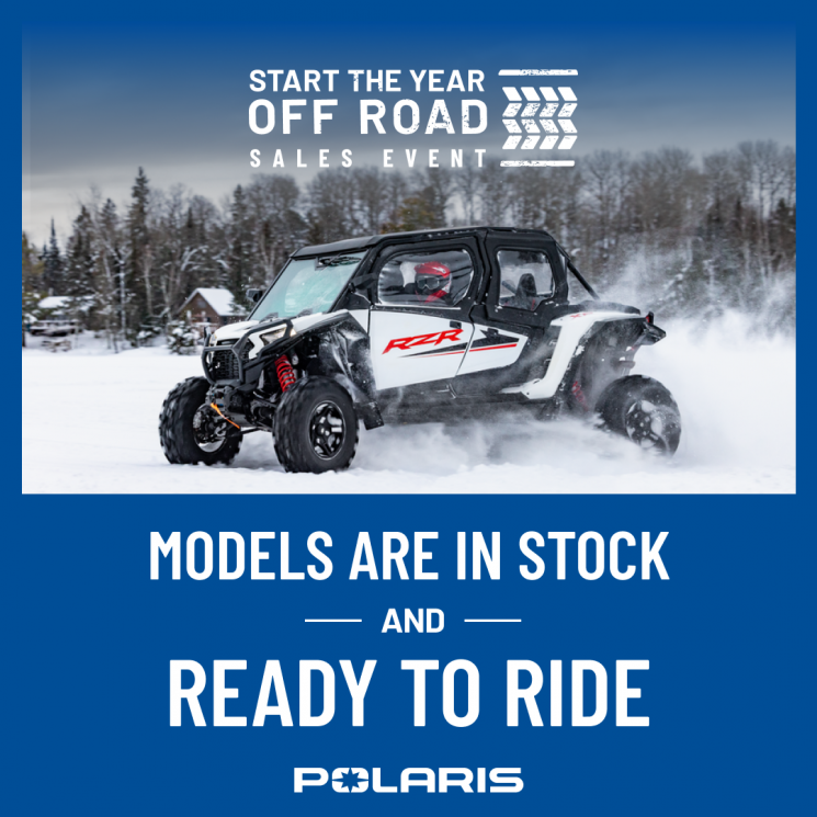 START THE YEAR OFF ROAD – Polaris