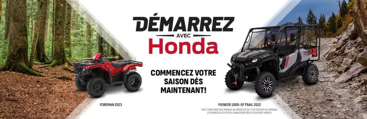 Démarrez avec Honda