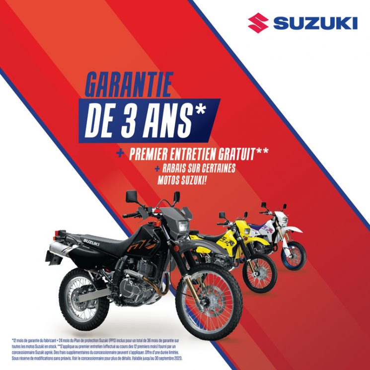 OFFRES SPÉCIALES DE SUZUKI