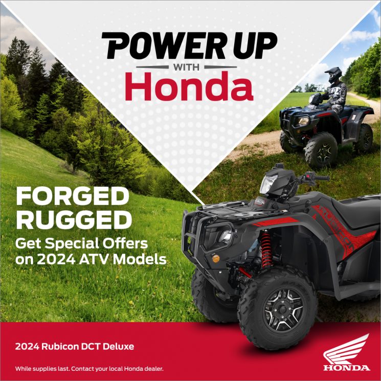Power Up with Honda – 2024 Rubicons